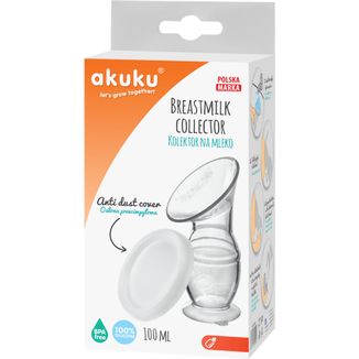 Akuku, kolektor na mleko, 1 sztuka USZKODZONE OPAKOWANIE - zdjęcie produktu