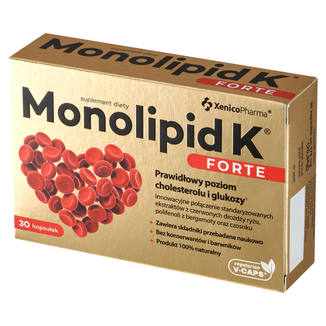 Monolipid K Forte, 30 kapsułek - zdjęcie produktu