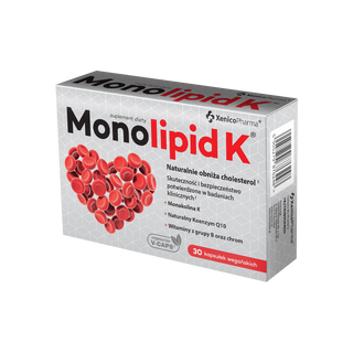 Monolipid K, 30 kapsułek wegańskich - miniaturka  zdjęcia produktu