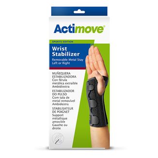 Actimove Sports Edition, orteza stabilizująca nadgarstek lewy lub prawy, z szyną, czarna, rozmiar M, 1 sztuka - 2 Actimove Sports Edition, orteza stabilizująca nadgarstek lewy lub prawy, z szyną, czarna, rozmiar M, 1 sztuka - 2 - zdjęcie produktu