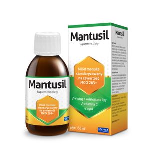 Mantusil, płyn, 150 ml USZKODZONE OPAKOWANIE Mantusil, płyn, 150 ml USZKODZONE OPAKOWANIE - zdjęcie produktu