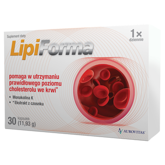 LipiForma, 30 kapsułek USZKODZONE OPAKOWANIE - zdjęcie produktu