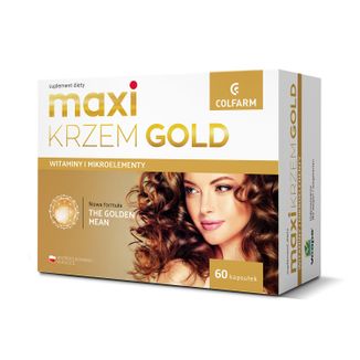 Maxi Krzem Gold, 60 kapsułek - zdjęcie produktu