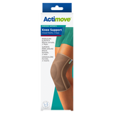 Actimove Everyday Supports, opaska stabilizująca staw kolanowy, z zabudowaną rzepką i 2 fiszbinami, beżowa, rozmiar L - miniaturka zdjęcia produktu