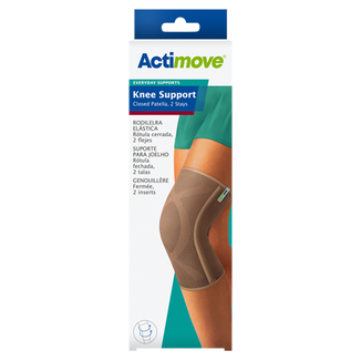 Actimove Everyday Supports, opaska stabilizująca staw kolanowy, z zabudowaną rzepką i 2 fiszbinami, beżowa, rozmiar L - zdjęcie produktu