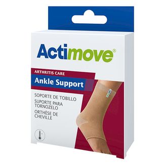 Actimove Arthritis Care, opaska stawu skokowego dla osób z zapaleniem stawów, beżowa, rozmiar M, 1 sztuka - zdjęcie produktu