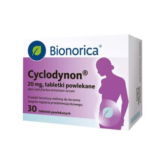 Cyclodynon 20 mg, 30 tabletek powlekanych USZKODZONE OPAKOWANIE - zdjęcie produktu
