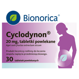 Cyclodynon 20 mg, 30 tabletek powlekanych - miniaturka zdjęcia produktu