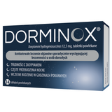 Dorminox 12,5 mg, 14 tabletek powlekanych - miniaturka zdjęcia produktu