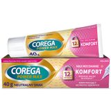 Corega Power Max Mocowanie + Komfort, krem mocujący do protez zębowych, neutralny, 40 g - miniaturka zdjęcia produktu