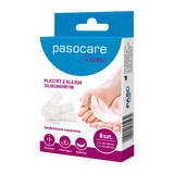 Pasocare, plastry z klejem silikonowym, z opatrunkiem, 8 sztuk - miniaturka zdjęcia produktu