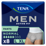 Tena Men Active Fit Pants Normal, majtki chłonne, rozmiar L/XL, 95-130 cm, Grey, 8 sztuk - miniaturka  zdjęcia produktu