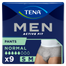 Tena Men Active Fit Pants, majtki chłonne dla mężczyzn, rozmiar S/M, 75-105 cm, Normal, 9 sztuk USZKODZONE OPAKOWANIE - miniaturka  zdjęcia produktu