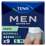 Tena Men Active Fit Pants, majtki chłonne dla mężczyzn, rozmiar S/M, 75-105 cm, Normal, 9 sztuk - miniaturka  zdjęcia produktu