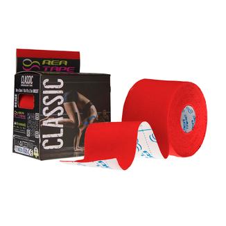 Rea Tape Classic, taśma kinezjologiczna, czerwona, 5 cm x 5 m - zdjęcie produktu