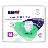Seni Active Trio, elastyczne majtki chłonne, Medium, 80-110 cm, 10 sztuk - miniaturka zdjęcia produktu