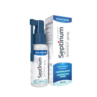 Septinum Silver, spray do gardła, 30 ml - zdjęcie produktu