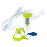 Flaem Nuova Familino RF8EVO, zestaw do nebulizacji dla dzieci, z ustnikiem i maską, 1 sztuka - miniaturka zdjęcia produktu