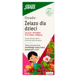 Floradix Żelazo dla dzieci, od 3 lat, 250 ml - miniaturka zdjęcia produktu
