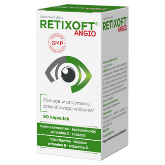 Retixoft Angio, 90 kapsułek - zdjęcie produktu