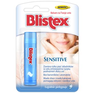 Blistex Sensitive, balsam do ust, 4,25 g - zdjęcie produktu