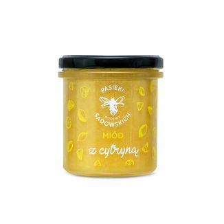 Pasieki Rodziny Sadowskich, miód z cytryną, 430 g - zdjęcie produktu