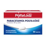 Laboratoria PolfaŁódź Paracetamol 500 mg, 50 tabletek USZKODZONE OPAKOWANIE - miniaturka zdjęcia produktu