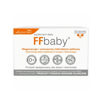 FFbaby, 28 kapsułek otwieranych USZKODZONE OPAKOWANIE - zdjęcie produktu
