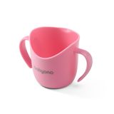 BabyOno, kubek treningowy, ergonomiczny, Flow, różowy, 1463/04, od 6 miesiąca, 120 ml - miniaturka zdjęcia produktu