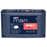 Seni Man, wkładki urologiczne dla mężczyzn, Extra Plus, 22,5 x 27 cm, Level 4, 15 sztuk - miniaturka zdjęcia produktu