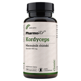PharmoVit Kordyceps, maczużnik chiński 400 mg, 90 kapsułek - miniaturka zdjęcia produktu