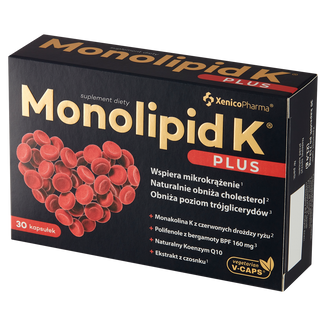 Monolipid K Plus, 30 kapsułek - zdjęcie produktu