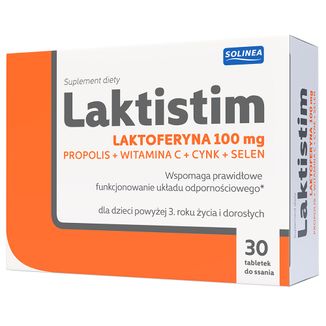 Laktistim, 30 tabletek do ssania KRÓTKA DATA - zdjęcie produktu