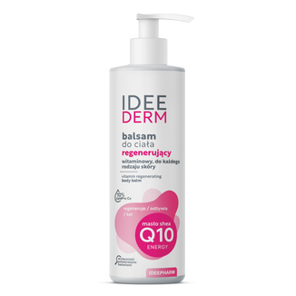 Idee Derm, regenerujący balsam witaminowy do ciała, 400 ml KRÓTKA DATA Idee Derm, regenerujący balsam witaminowy do ciała, 400 ml KRÓTKA DATA - zdjęcie produktu