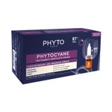 Phyto Phytocyane, kuracja przeciw wypadaniu włosów dla kobiet, postępujące ampułki, 12 sztuk USZKODZONE OPAKOWANIE - miniaturka zdjęcia produktu