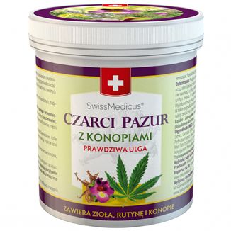 SwissMedicus, Czarci Pazur z konopiami, 500 ml - zdjęcie produktu