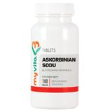 MyVita Askorbinian Sodu, buforowana witamina C, 100 tabletek - miniaturka zdjęcia produktu