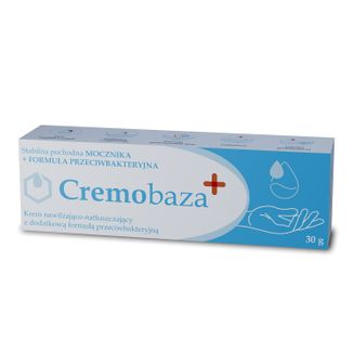 Cremobaza+, krem nawilżająco-natłuszczający z formułą przeciwbakteryjną, 30 g - zdjęcie produktu