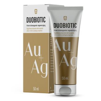 Duobiotic Au+Ag, krem intensywnie regenerujący ze złotem i srebrem, 50 ml USZKODZONE OPAKOWANIE - zdjęcie produktu