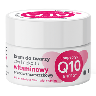 Idee Derm, przeciwzmarszczkowy krem witaminowy do twarzy, szyi i dekoltu, 50 ml - zdjęcie produktu