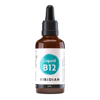 Viridian Liquid B12, witamina B12 100 µg, krople, 50 ml - zdjęcie produktu