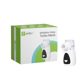 Intec Turbo Mesh, inhalator membranowo-siateczkowy dla dzieci i dorosłych, przenośny - zdjęcie produktu