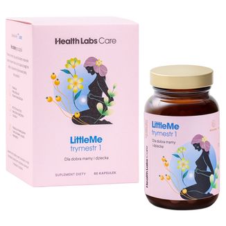 Health Labs LittleMe Trymestr 1, 60 kapsułek USZKODZONE OPAKOWANIE Health Labs LittleMe Trymestr 1, 60 kapsułek USZKODZONE OPAKOWANIE - zdjęcie produktu