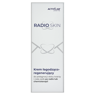 Activelab Pharma RadioSkin, krem łagodząco-regenerujący do twarzy i ciała, po radio- i chemioterapii, 150 ml  USZKODZONE OPAKOWANIE - zdjęcie produktu