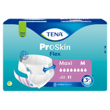 Tena Flex ProSkin, pieluchomajtki, rozmiar M, 71-102 cm, Maxi, 22 sztuki - miniaturka zdjęcia produktu