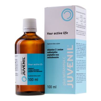 Juvenil Plus Witamina C,100 ml USZKODZONE OPAKOWANIE - zdjęcie produktu