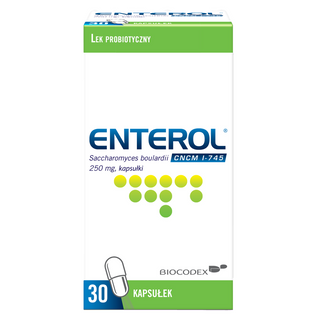 Enterol, 250 mg, 30 kapsułek - zdjęcie produktu