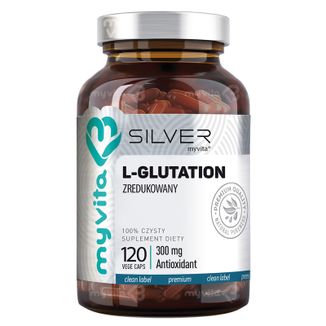 MyVita L-Glutation Zredukowany, 120 kapsułek vege - zdjęcie produktu