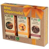 Zestaw Pureo Moc Odporności, naturalne olejki eteryczne, cynamonowy, pomarańczowy, goździkowy, 3 x 10 ml - miniaturka zdjęcia produktu