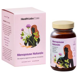 Health Labs Menopause Natural+, 60 kapsułek - zdjęcie produktu